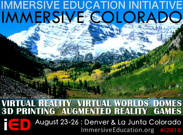 IMMERSIVE COLORADO 2016 SUMMIT BANNER : IMMERSIVE EDUCATION
