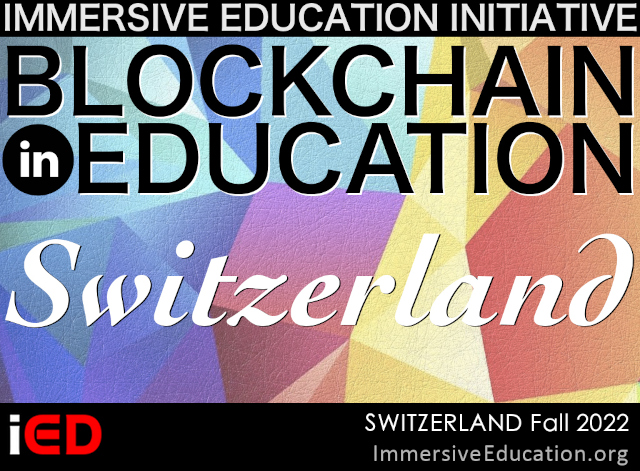 IMMERSIVE EDUCATION BLOCKCHAIN SUMMIT 2022 BANNER